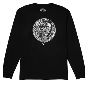 1910 Times Up Long Sleeve T-Shirt - Black Soil Vacation Rentals