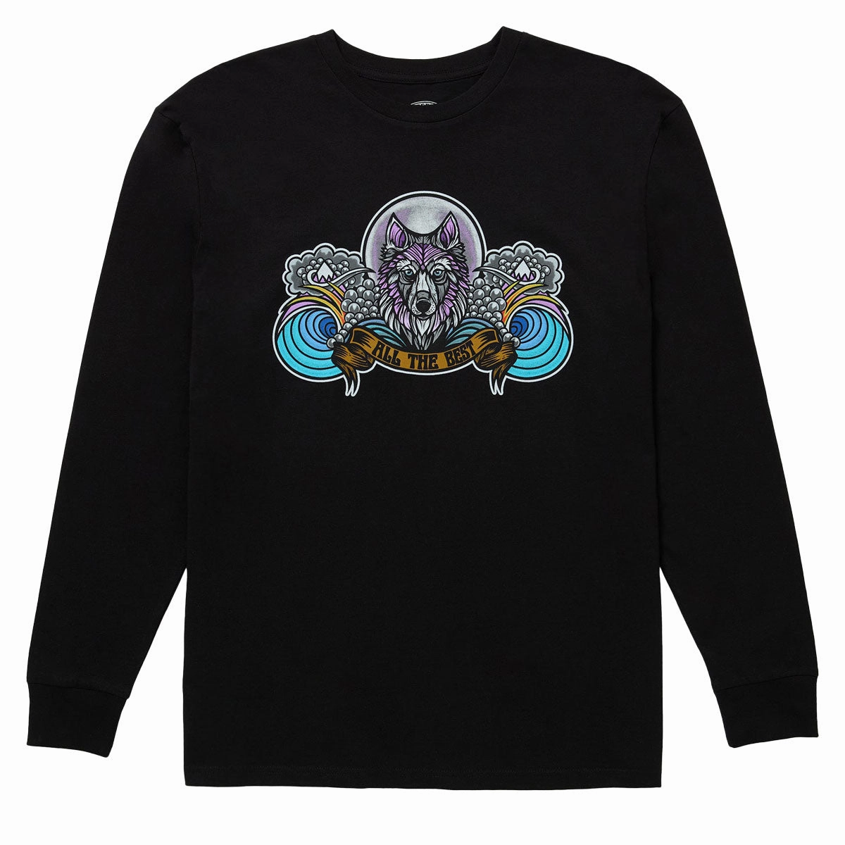 1910 HHHowler Long Sleeve T-Shirt - Vintage Black Office Equipment Health & Wellness