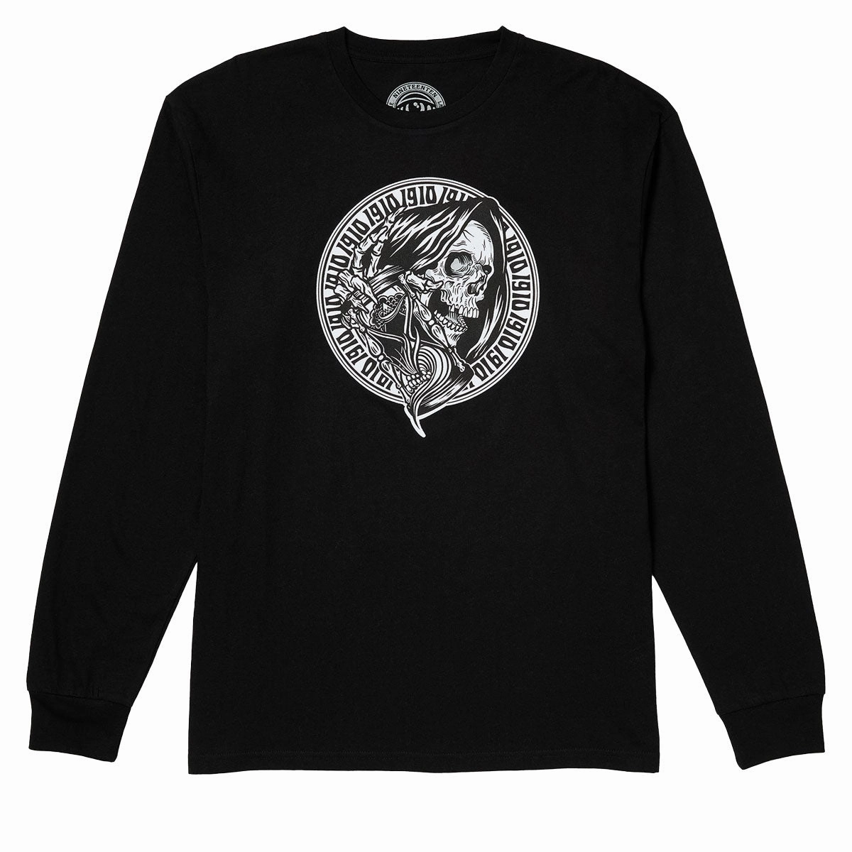 1910 Times Up Long Sleeve T-Shirt - Black Soil Vacation Rentals