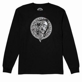1910 Times Up Long Sleeve T-Shirt - Black Soil Vacation Rentals
