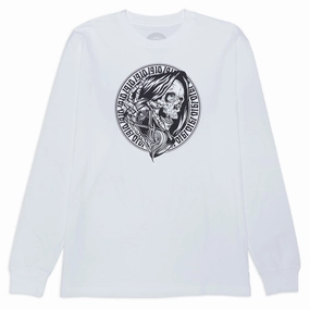 1910 Times Up Long Sleeve T-Shirt - White Dresses Party Favors