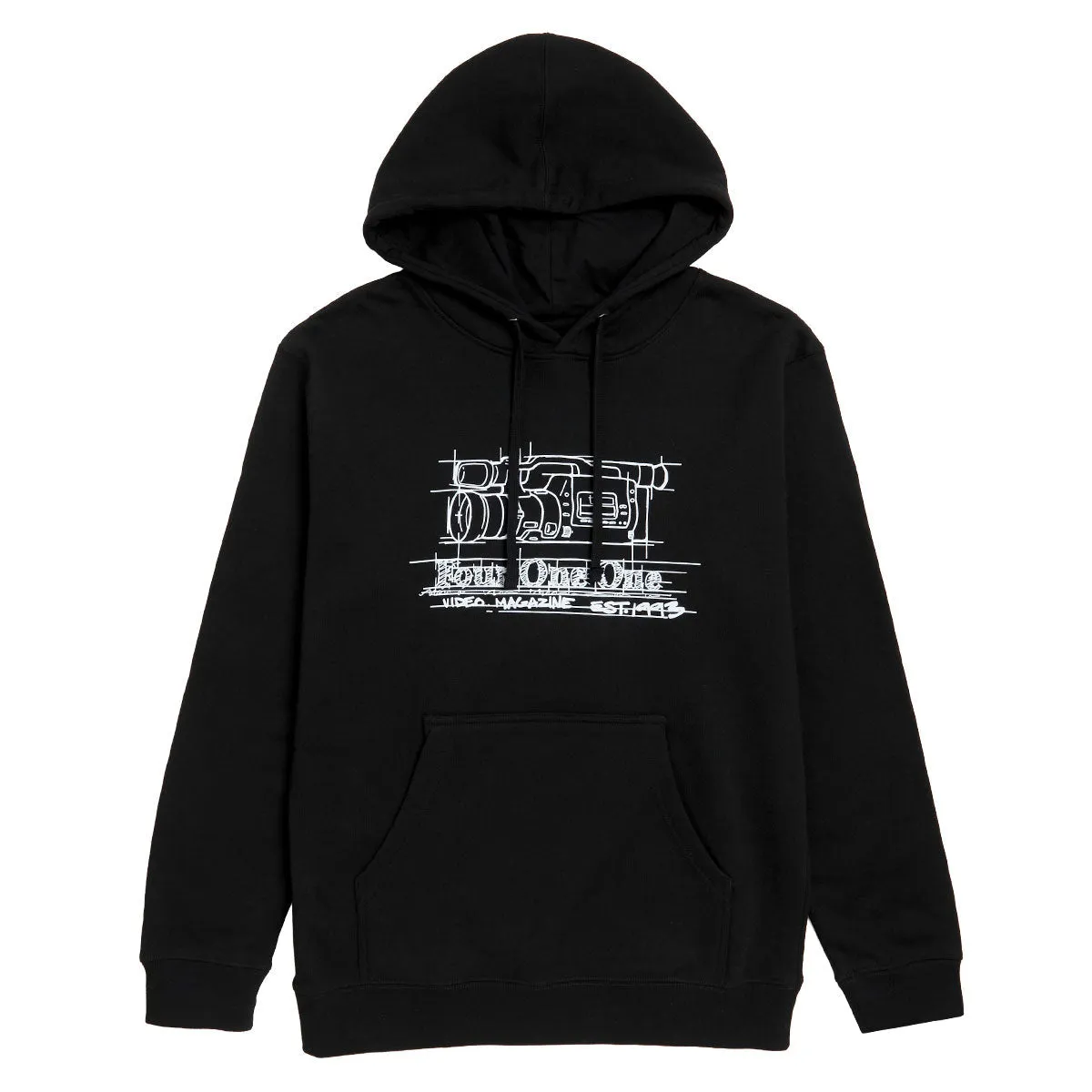 411 Icons Hoodie - Black Uniforms Laundry Detergent