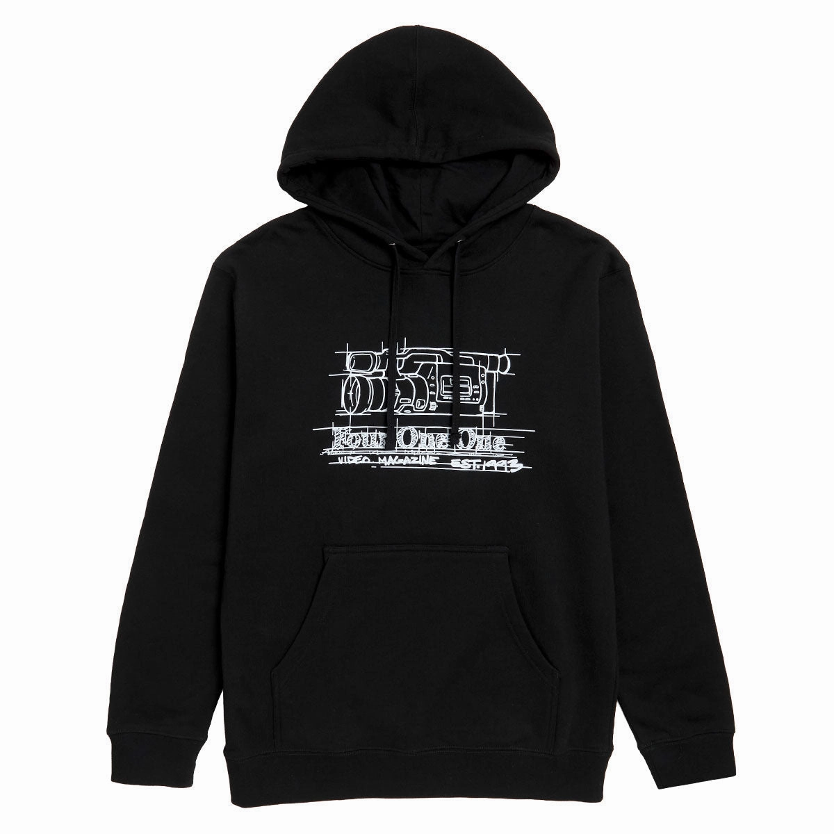 411 Icons Hoodie - Black Uniforms Laundry Detergent