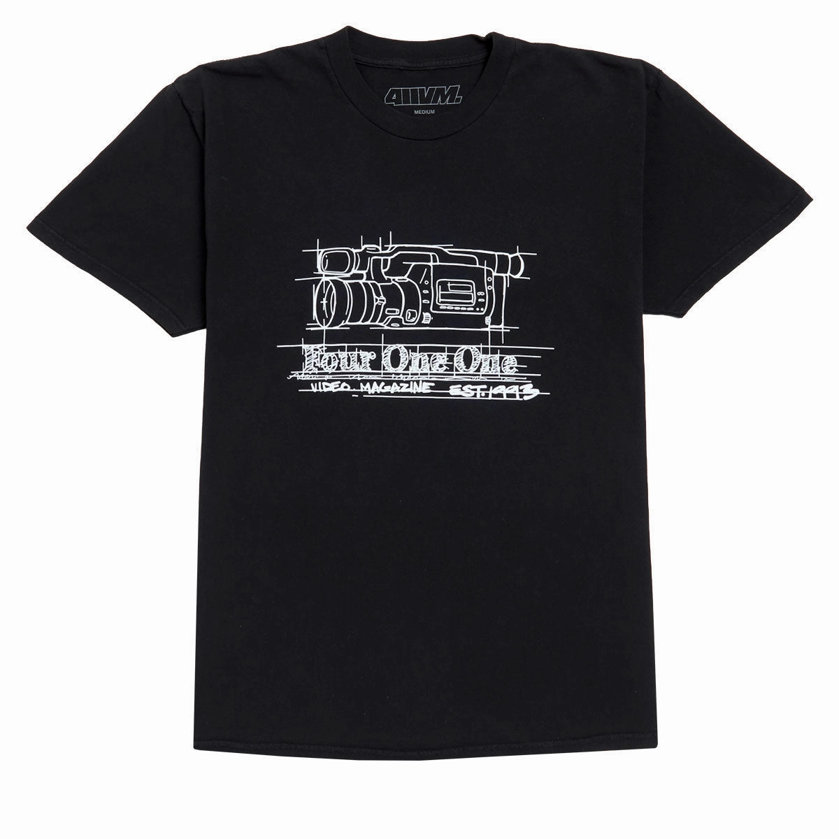 411 VX T-Shirt - Black Decorations Books