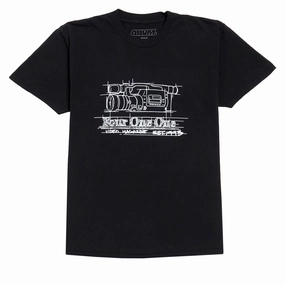 411 VX T-Shirt - Black Decorations Books