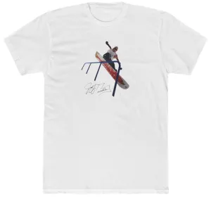 45RPM Vintage Brushie T-Shirt - White Hot Tubs Party Wear
