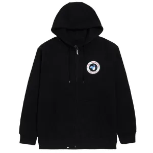 45RPM Vintage Pipeline Skatepark Zip Hoodie - Black Belts Fitness Trackers