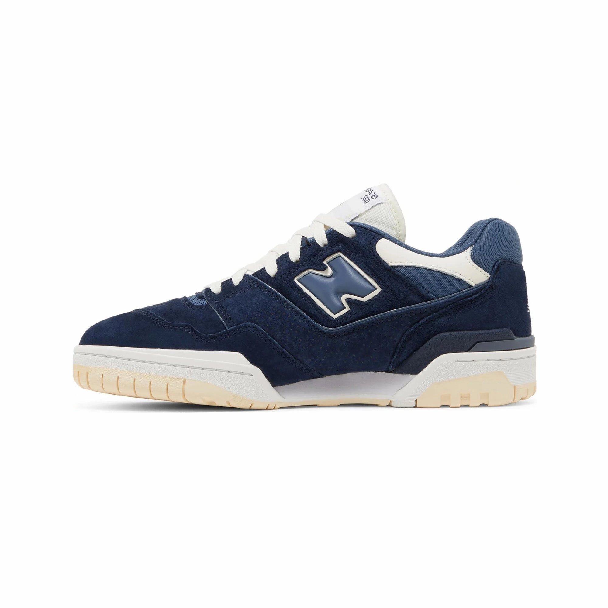550 'Natural Indigo Suede' (2022) Iconic arch