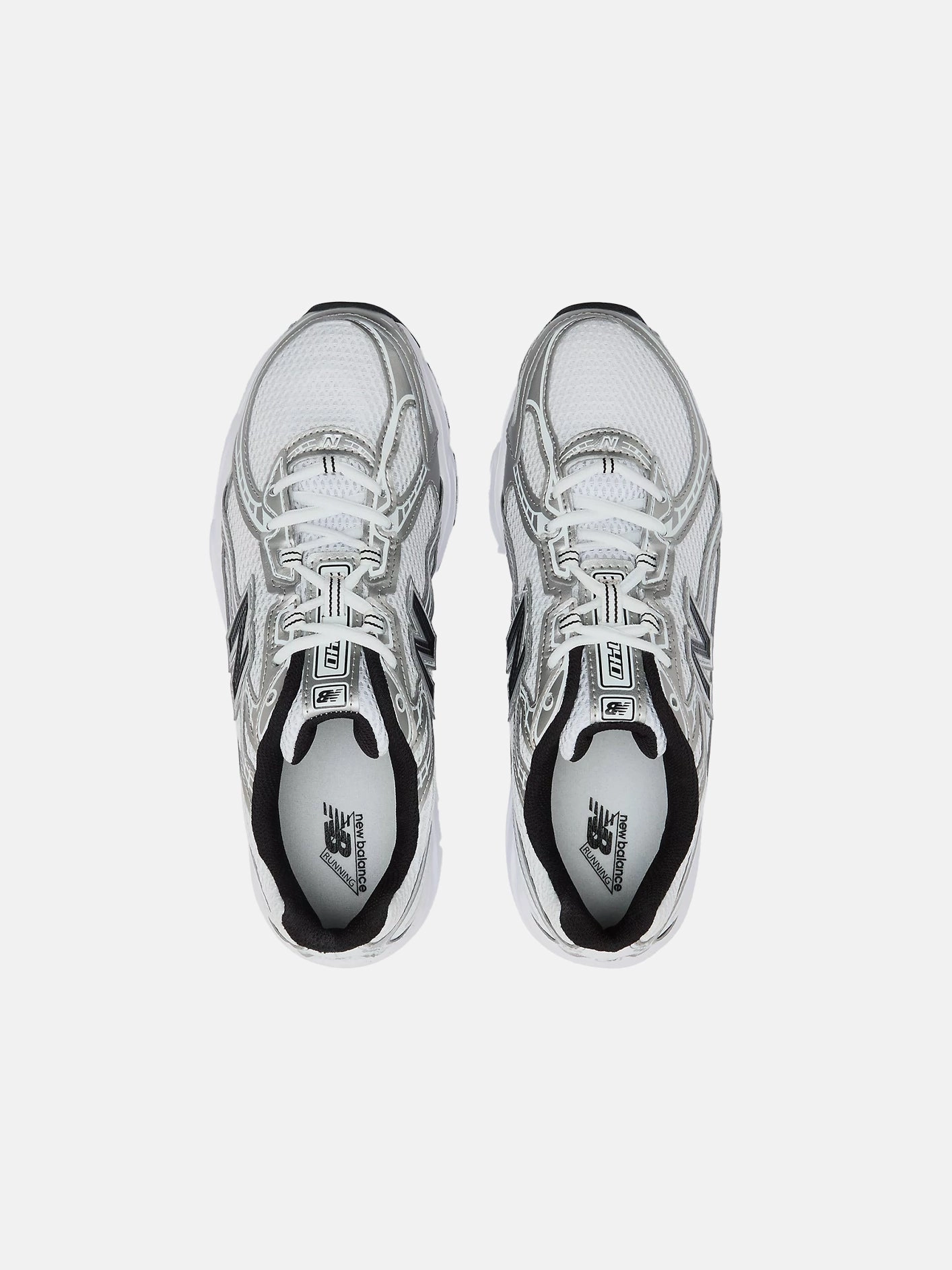 740 "White/Silver Metallic" Soft Step-In Layer