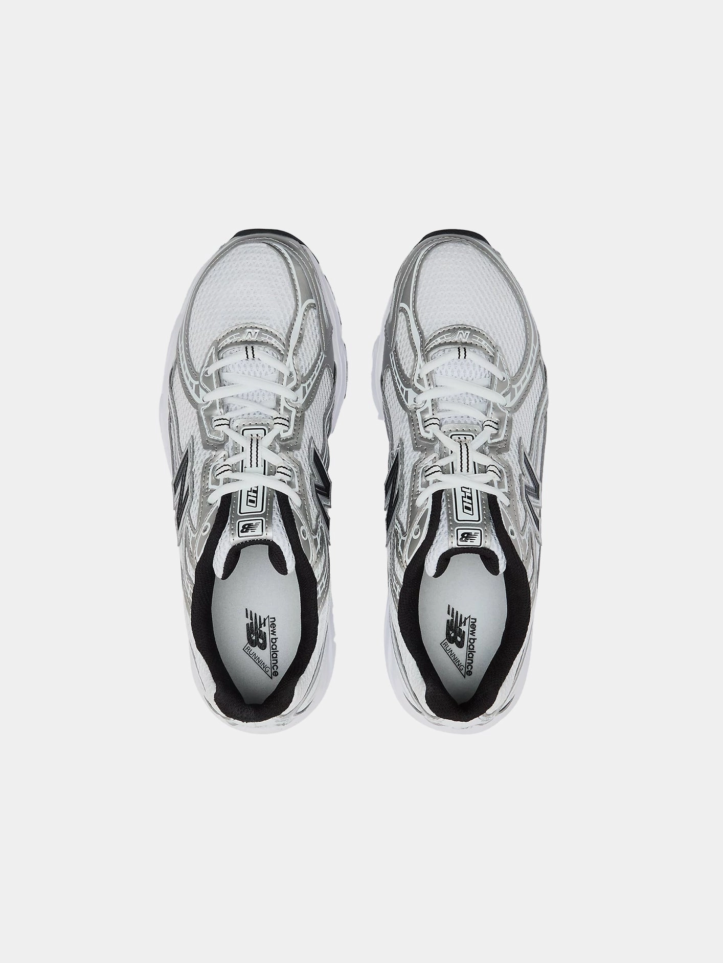 740 "White/Silver Metallic" Soft Step-In Layer