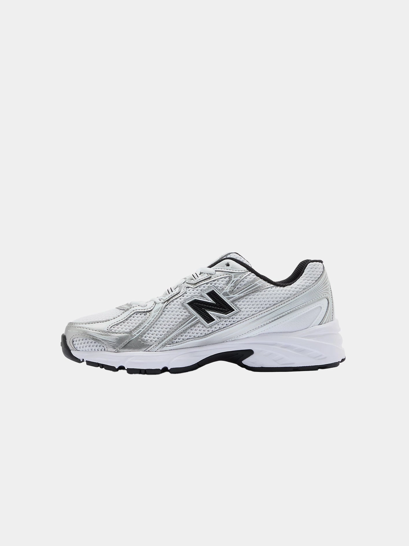 740 "White/Silver Metallic" Soft Step-In Layer