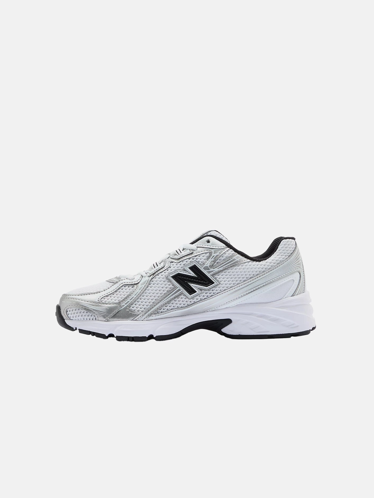 740 "White/Silver Metallic" Soft Step-In Layer