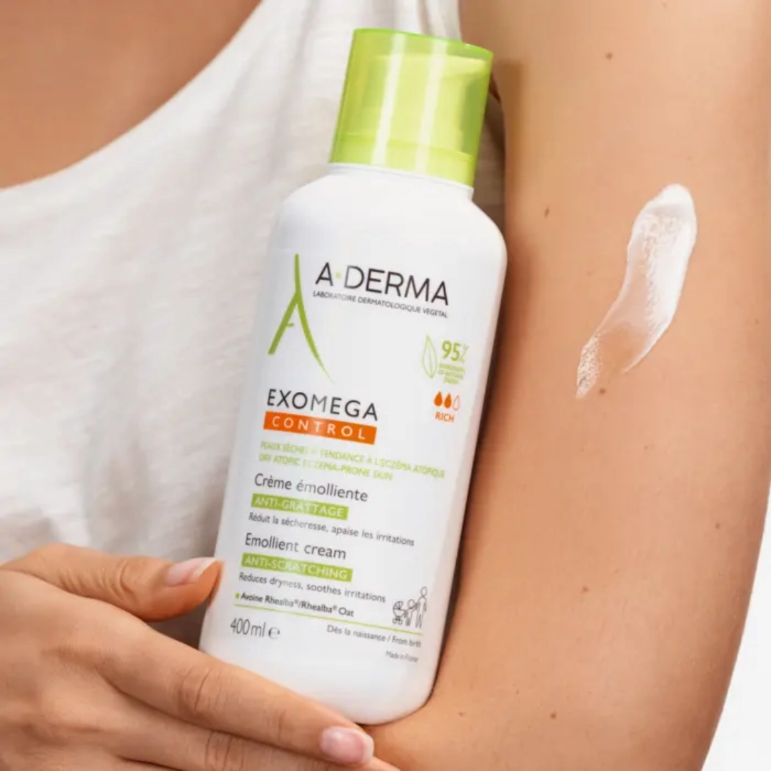 A-Derma Exomega Control Cream For Eczema Prone Skin 400ml