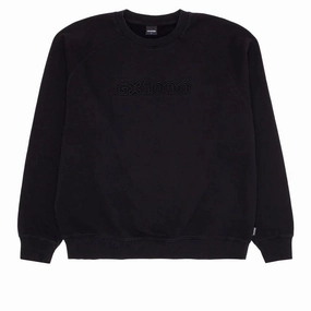 Action Figures GX1000 OG Logo Crewneck Sweatshirt - Black Women's Grooming