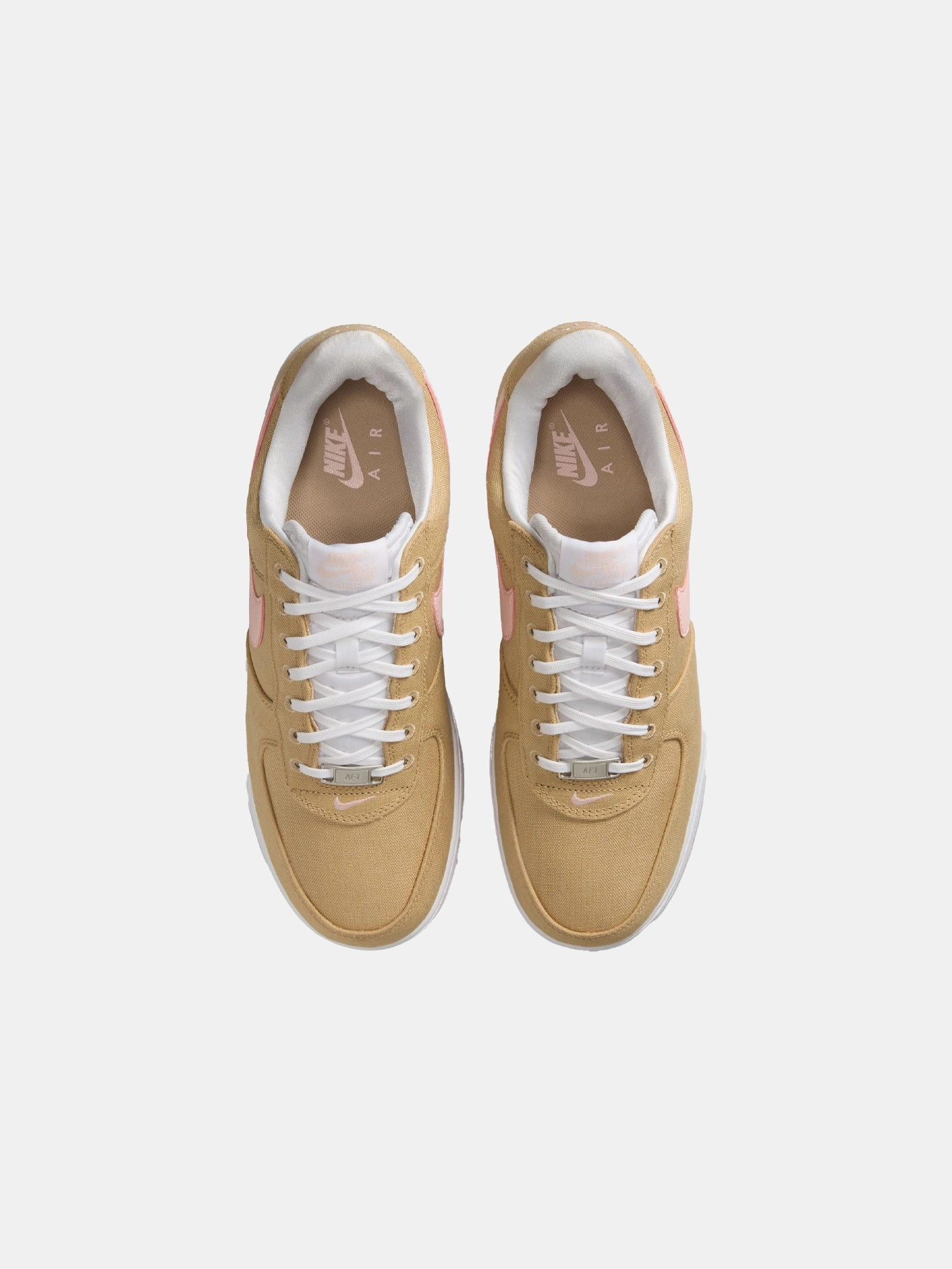 Active Glide-Step-In Air Force 1 Low "Linen Linen"
