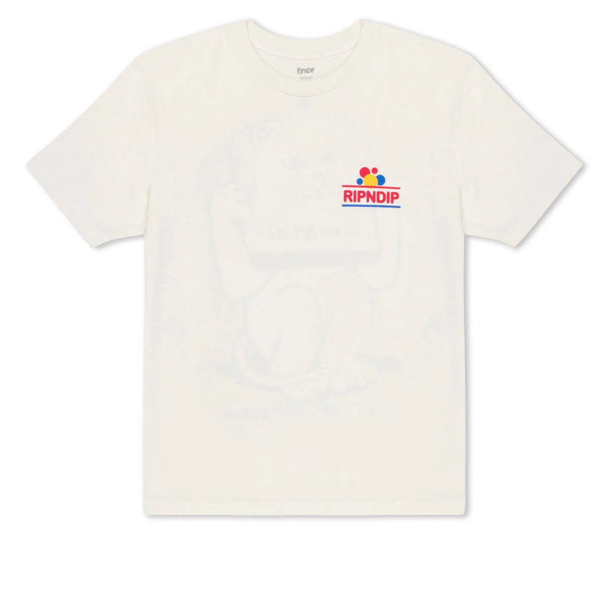 Activewear RIPNDIP Wonder Nerm T-Shirt - Bone Beauty Tools