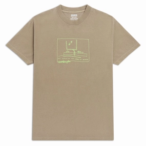 Activewear CCS Gonz 2001 Reissue T-Shirt - Faded Brown Celebrity Items
