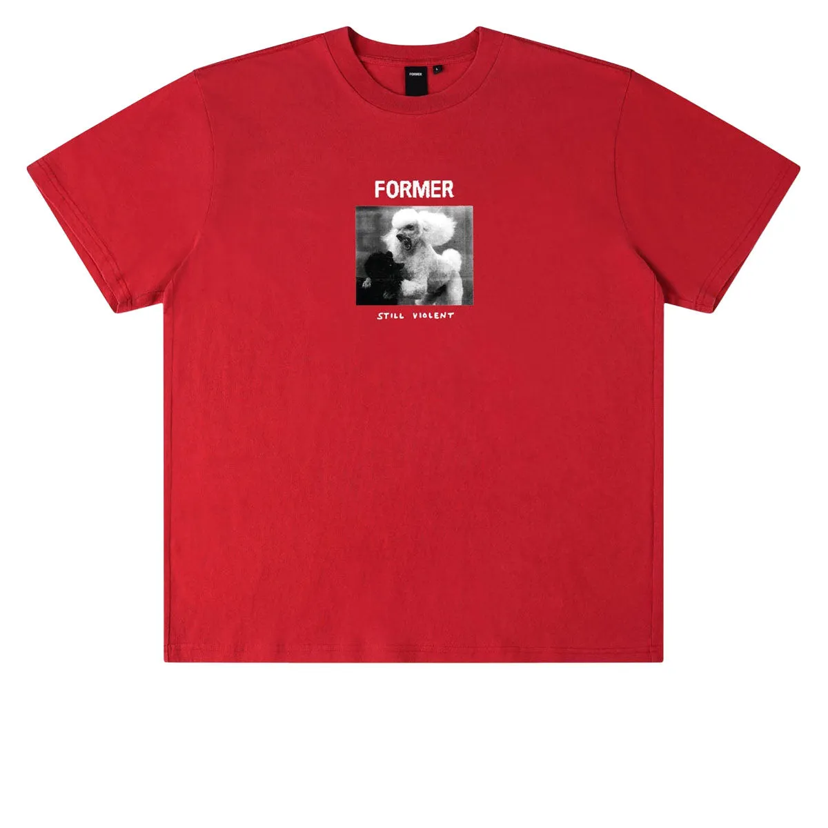 Activities Former War Poodle T-Shirt - Red Labels