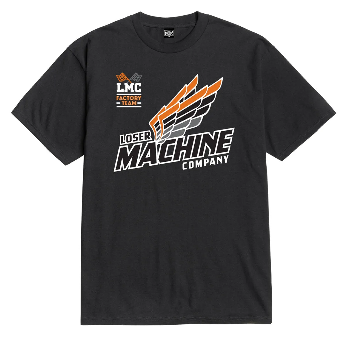 Activities Loser Machine Four Stroke T-Shirt - Black Casual Wear