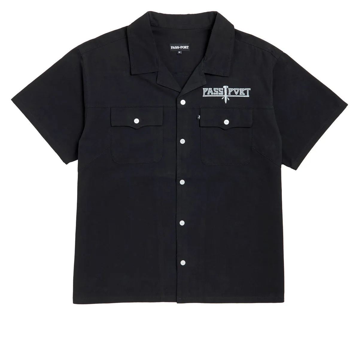 Activities Passport Screwed Casual Shirt - Black Auto Accessories