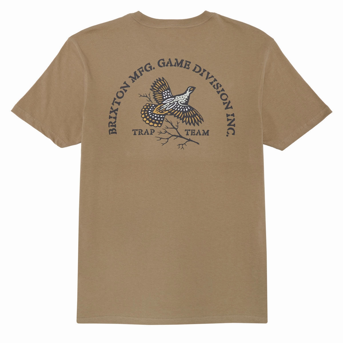 Activities Brixton Game Tailored T-Shirt - Khaki Hair Care