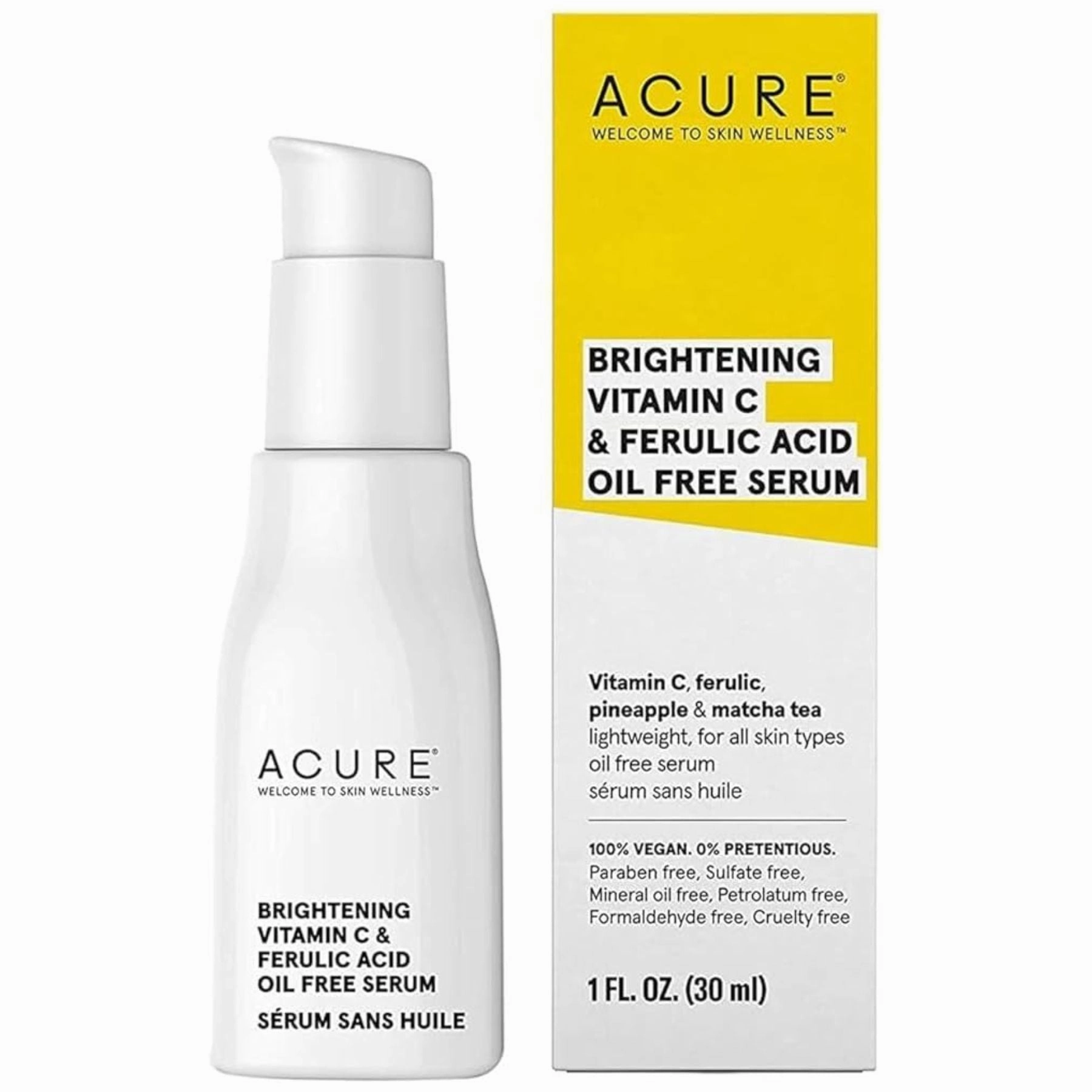 Acure Brightening Glowing Serum 30ml