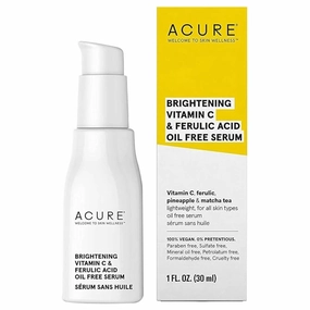 Acure Brightening Vitamin C & Ferulic Acid Serum 30ml