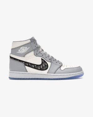 NIKE AIR JORDAN1 RETRO HIGH DIOR Shock-absorbent arch Tennis Court