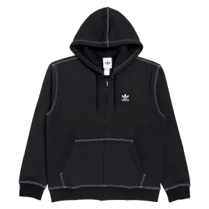 Adidas Essentials Full Zip Hoodie - Black Sports Cards Affordable Fashion