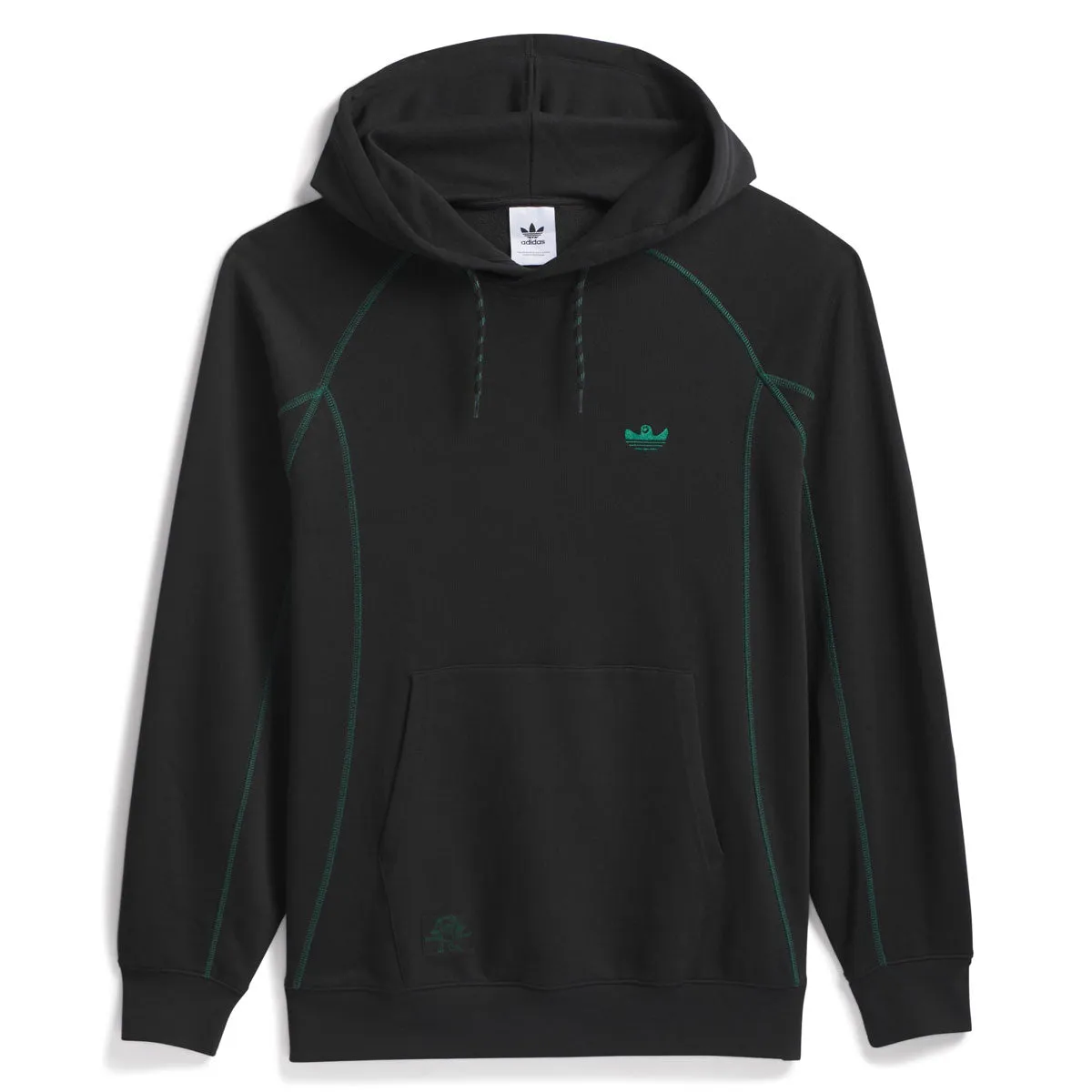 Adidas Shmoo FW Hoodie - Black/Dark Green Filters Audiobooks
