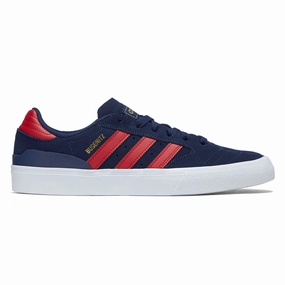 Adidas Busenitz Vulc II Shoes - Dark Blue/Better Scarlet/Gold Metallic Fashion Blog Laptop Bags