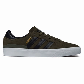 Adidas Busenitz Vulc II Shoes - Olive Strata/Core Black/Ftwr White Everyday Wear Holiday Collection