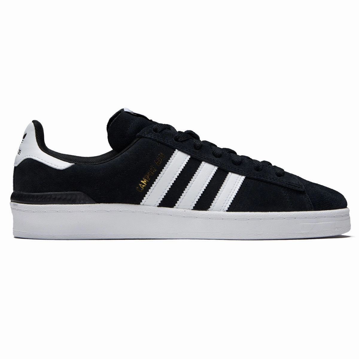 Adidas Campus ADV Shoes - Black/White/White Safety Equipment TV Shows