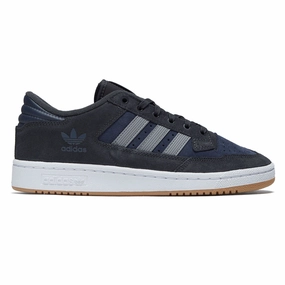 Adidas Centennial 85 Low Adv Shoes - Carbon/Grey Heather/Navy Floor Mats Labels