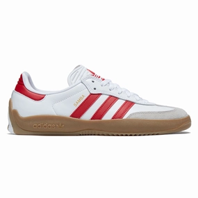 Adidas Puig Samba Shoes - Ftwr White/Better Scarlet/Gum Casual Wear Organic Food