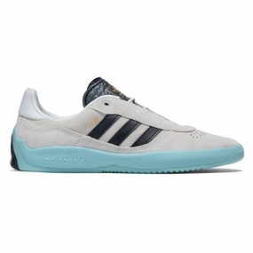 Adidas Puig Shoes - Crystal White/Core Black/Crystal White DVDs Football Cards