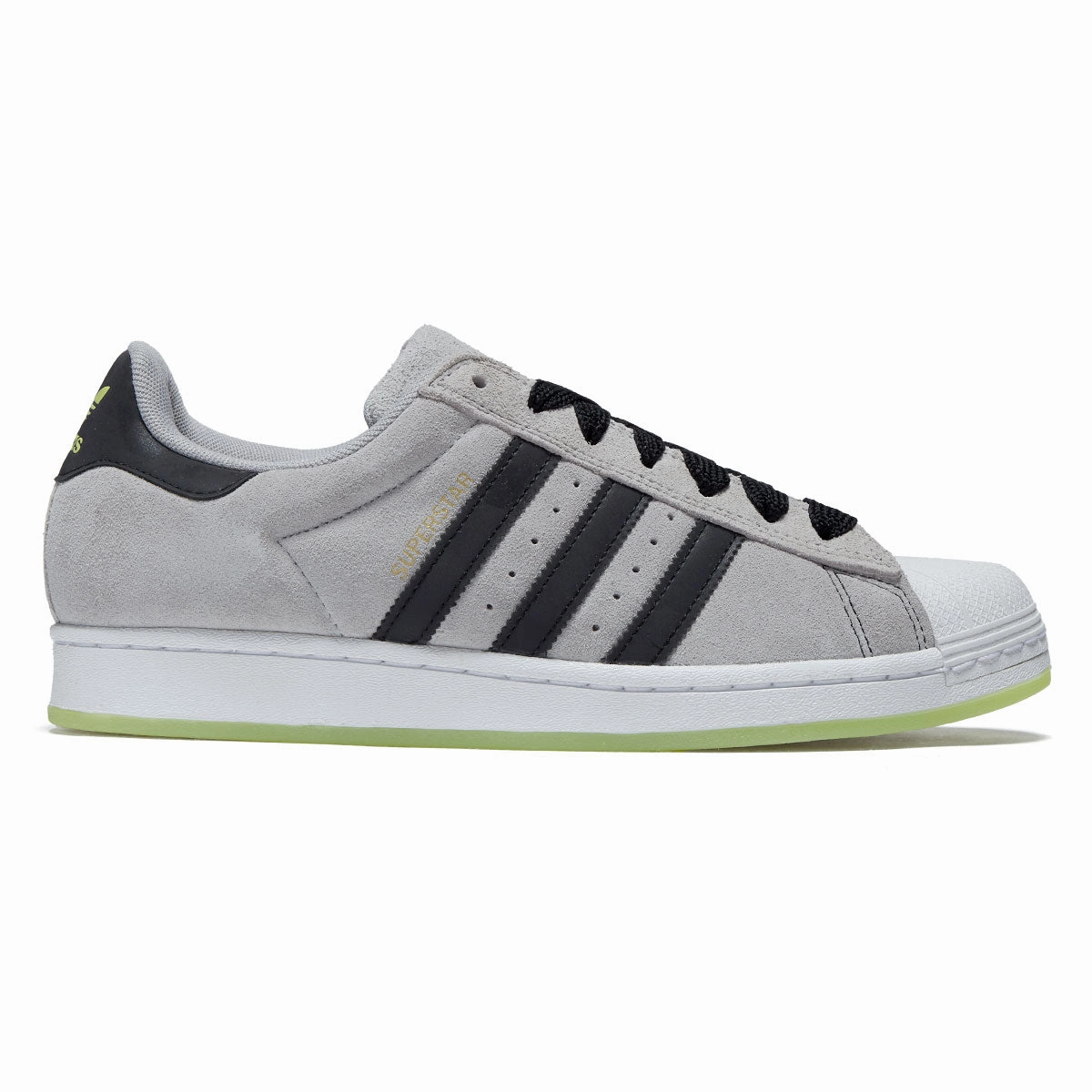 Adidas Superstar ADV Shoes - Grey/Core Black/Gold Metallic Tires Safety Equipment
