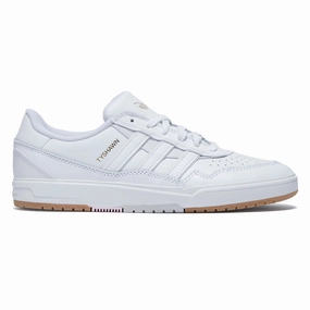 Adidas Tyshawn II Shoes - Ftwr White/Ftwr White/Gum Trendy Clothing Dresses