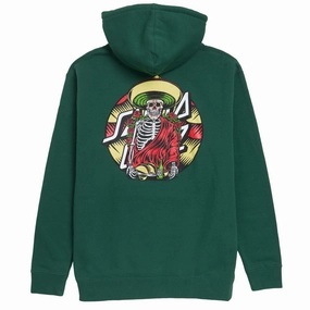 Affordable Prices Santa Cruz Guzman Dining Dot Hoodie - Dark Green Music Artists