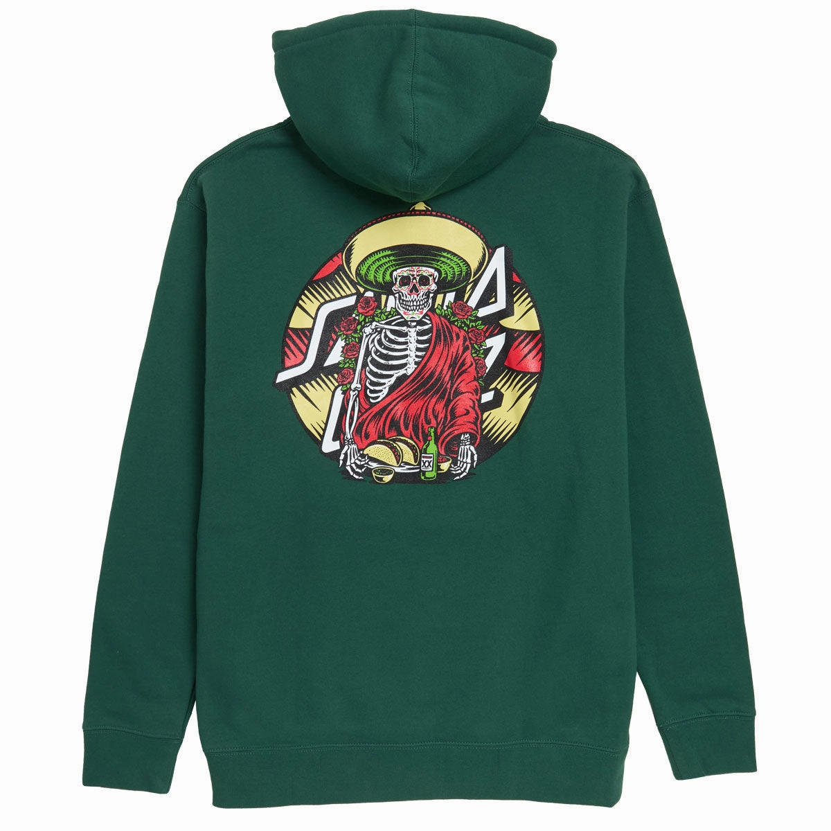 Affordable Prices Santa Cruz Guzman Dining Dot Hoodie - Dark Green Music Artists