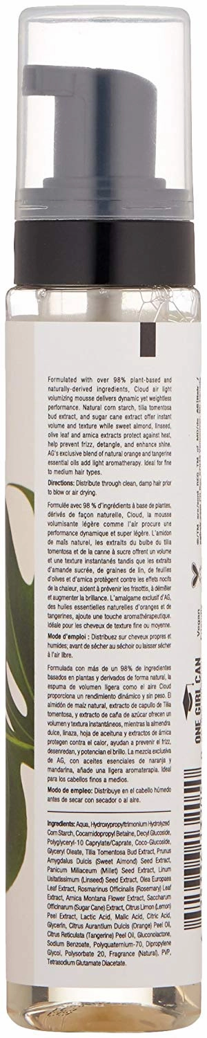 AG Care Cloud Air Light Volumizing Mousse 3.6 oz