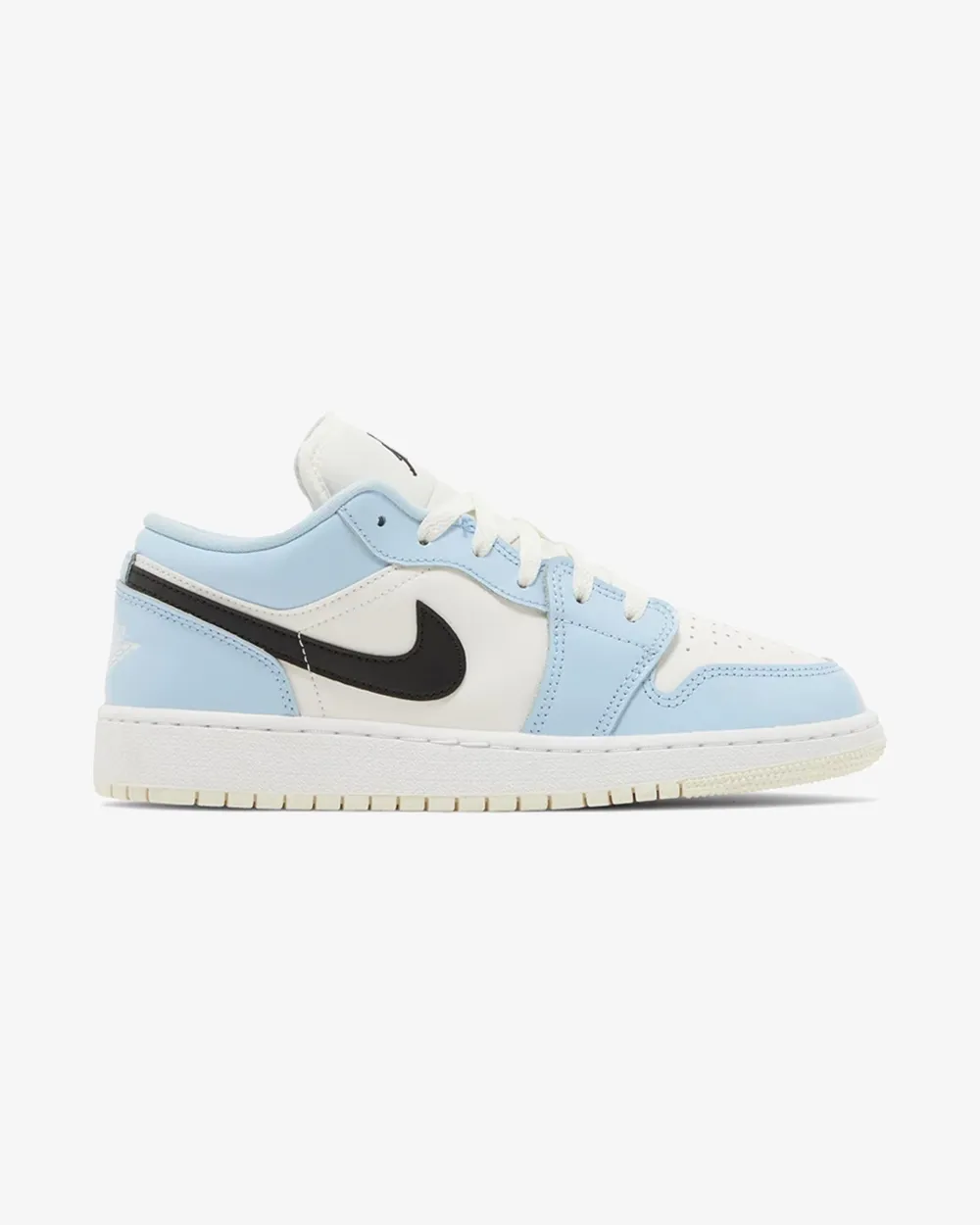 NIKE AIR JORDAN1 LOW ICE BLUE BLACK GS Luxurious Touch