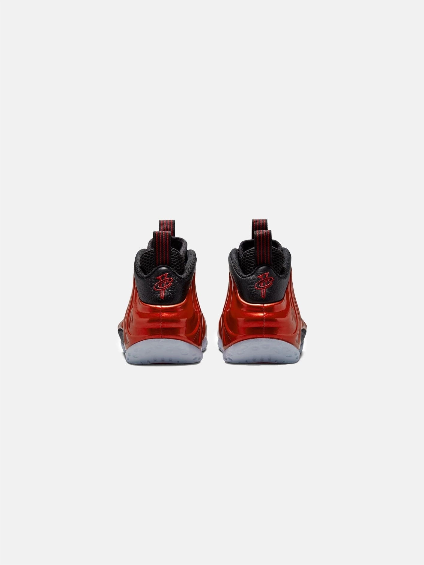 Air Foamposite One "Metallic Red" Travel Step Move-In