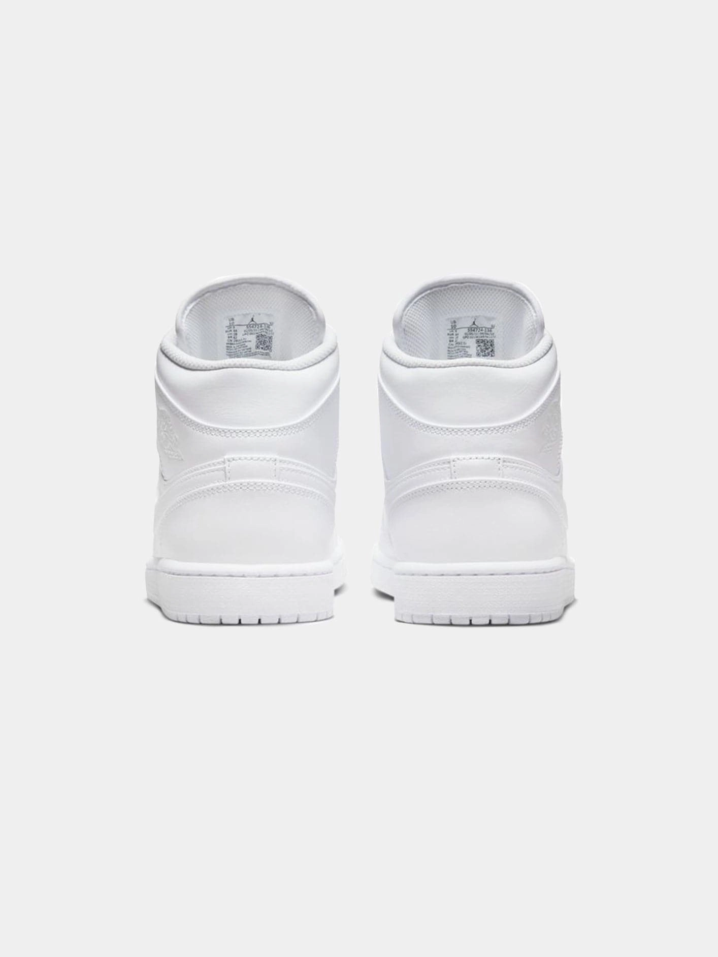 Air Jordan 1 Mid "Triple White" Modern Step-In