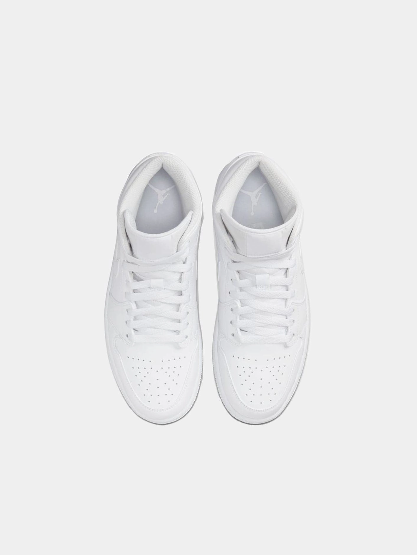 Air Jordan 1 Mid "Triple White" Modern Step-In