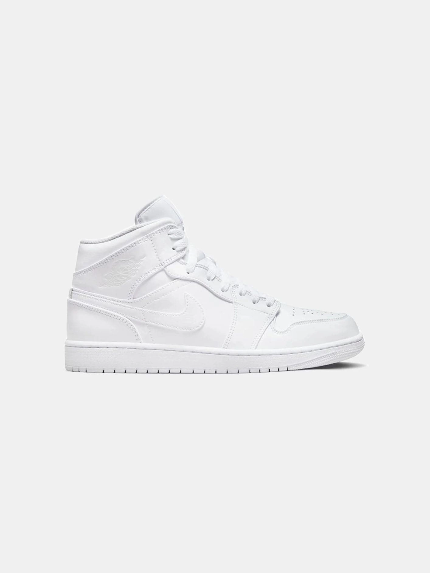 Fun Step Air Jordan 1 Mid "Triple White"