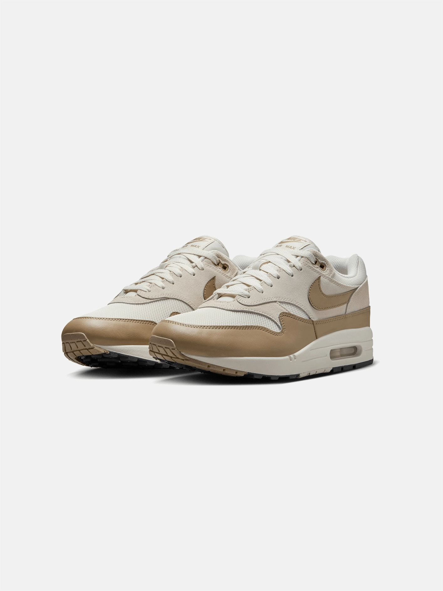 Air Max 1 Ess "Phantom Khaki" Practical Shoes