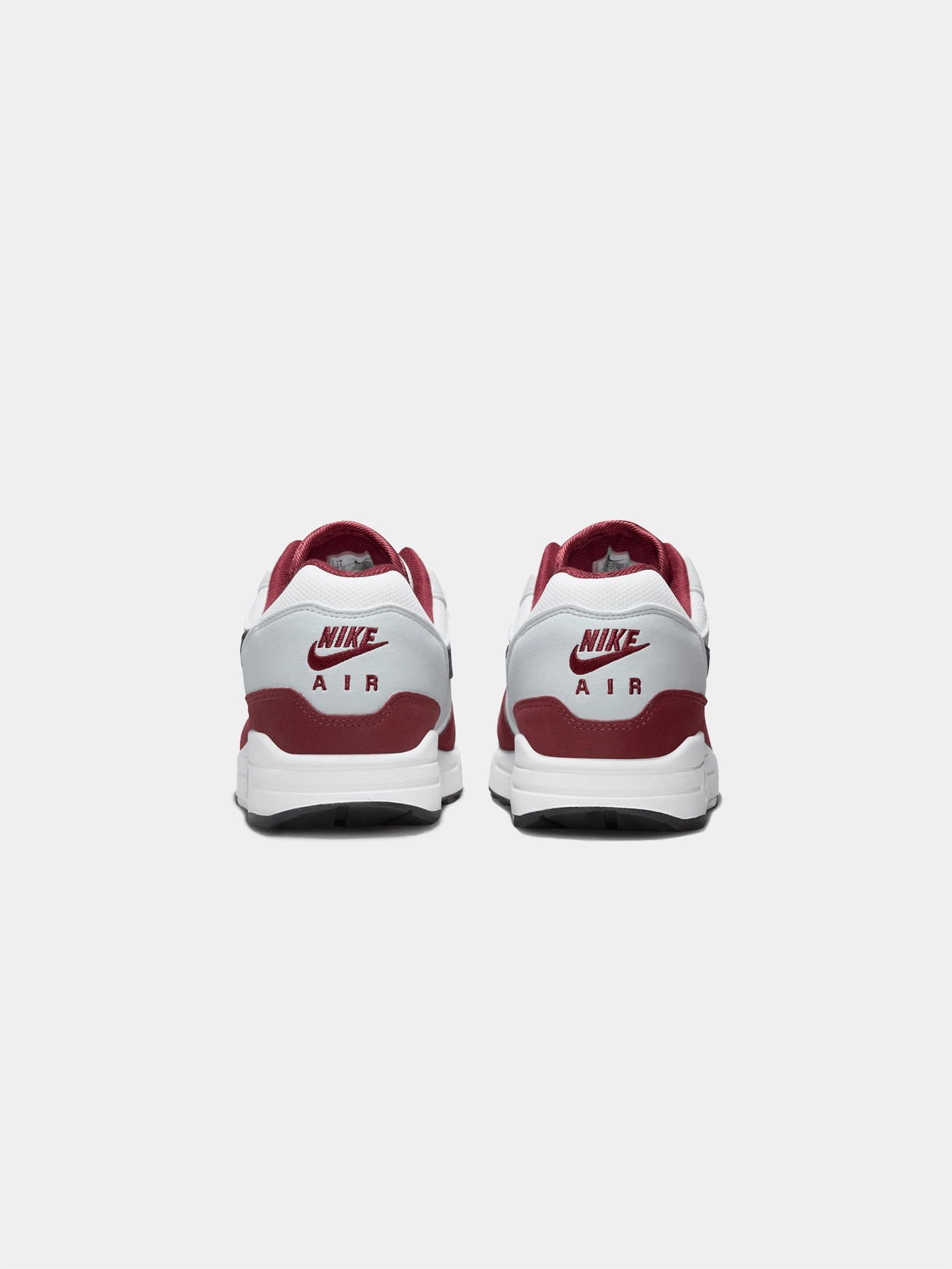 Air Max 1 "Dark Team Red" Cushioned Footbed