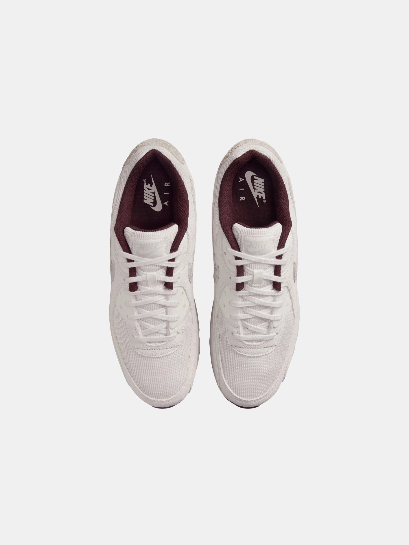 Air Max 90 "Phantom/Burgundy Crush" Trendy Shoes