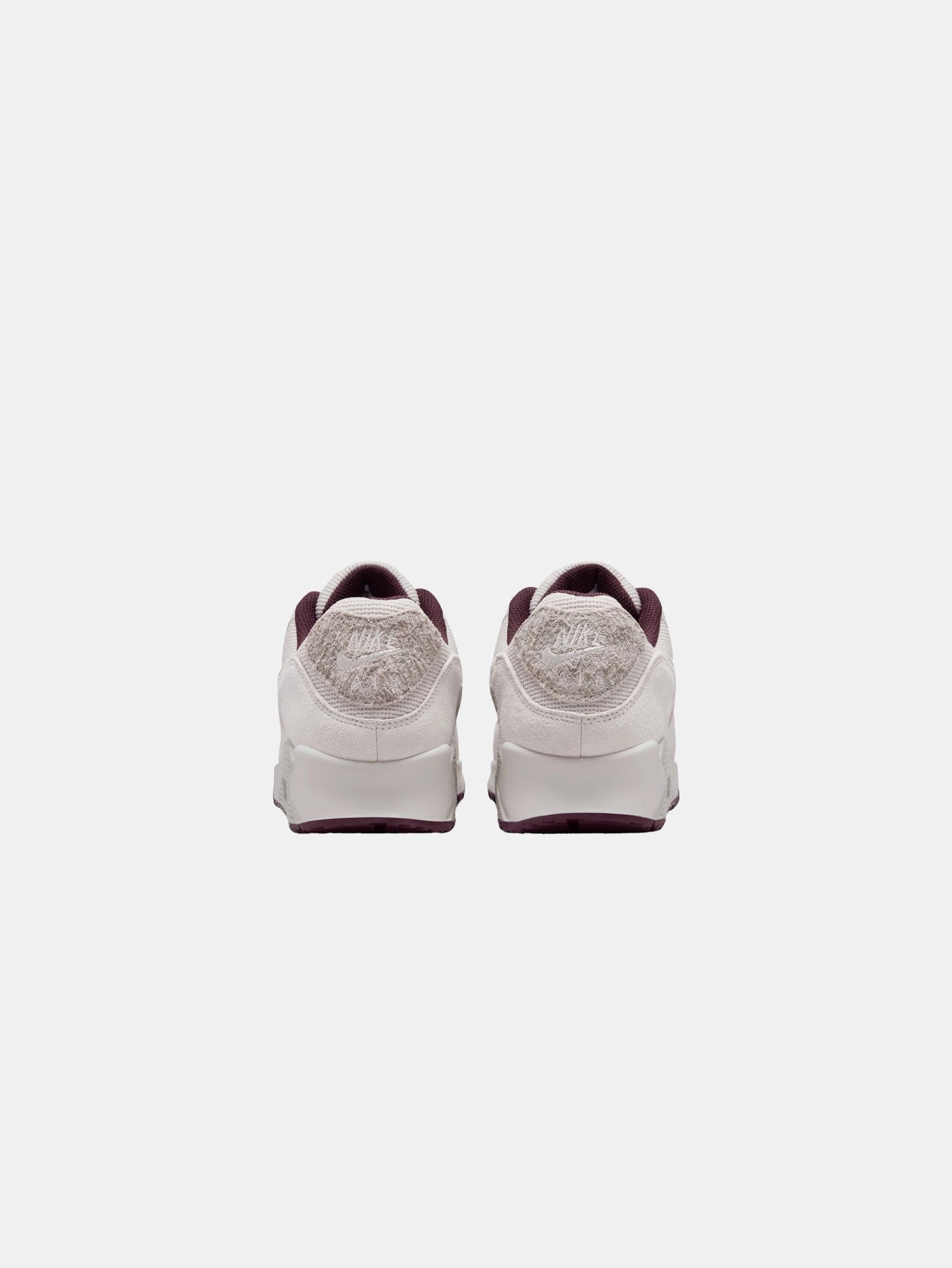 Air Max 90 "Phantom/Burgundy Crush" Trendy Shoes